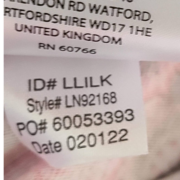 LRL  Pink Paisley Capri Length Cotton Blend Knit Pajama Set Women's Medium - Picture 15 of 15